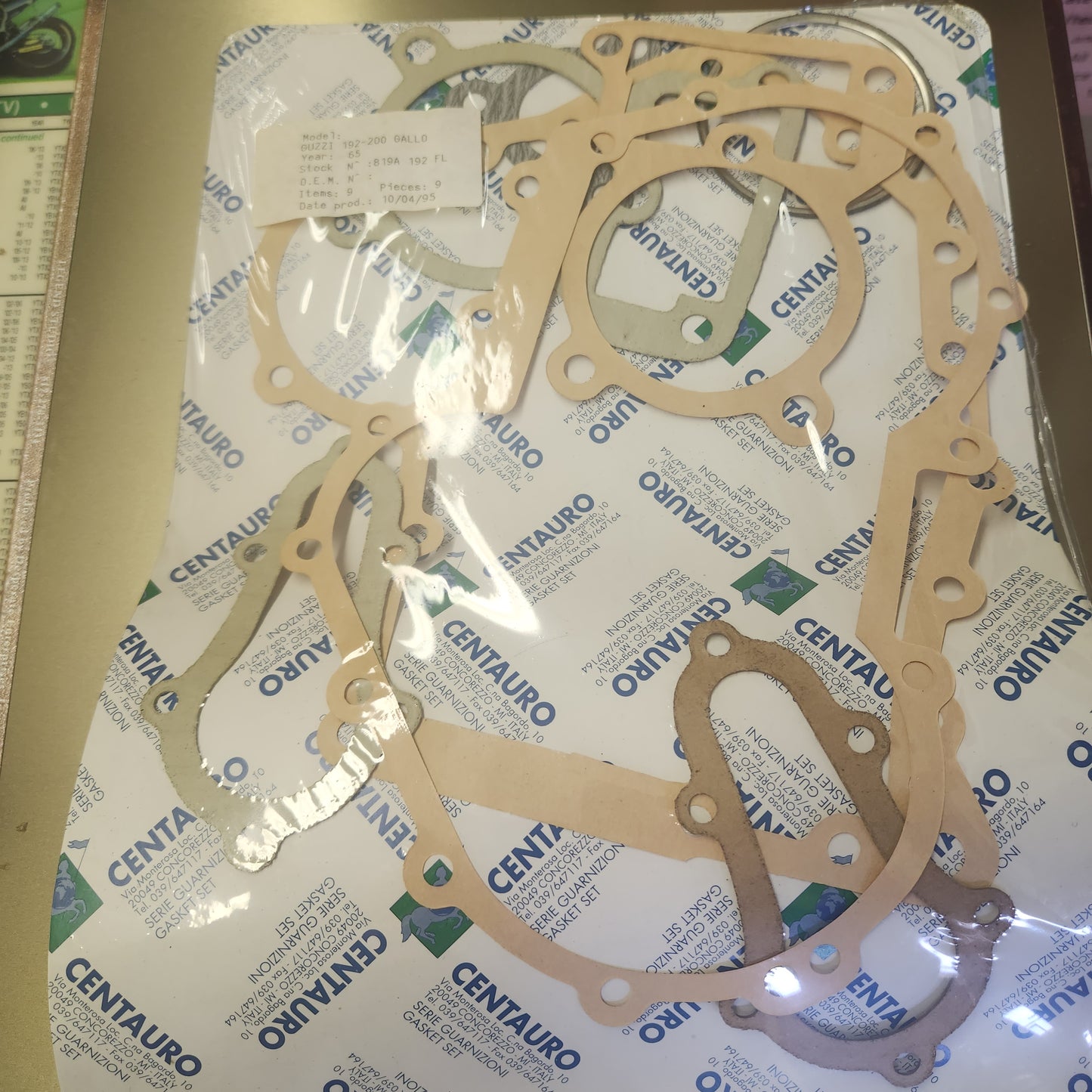 Galletto gasket set