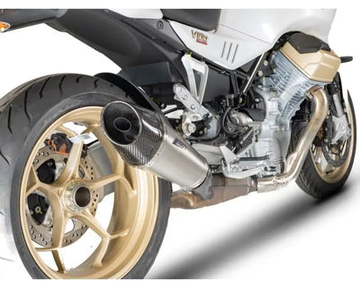 ZARD Exhaust Slip-On Moto Guzzi V100 Mandello 2023- Titanium