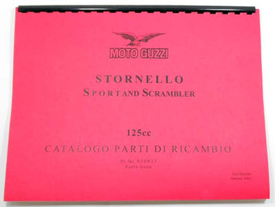 Stornello Sport & Scrambler 125 Parts Manuals (#020023)