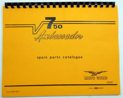 750 Ambassador Parts Book (#021001)