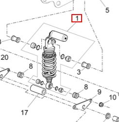 Shock absorber (#02550250)