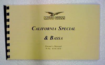 O MANL BASSA & CALIFORNIA SPECIAL (#03900030)