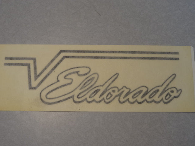 ELDO S/C DECAL-BLACK (#13917827)