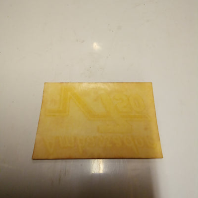 DECAL AMB S/C WHITE (#13917801)