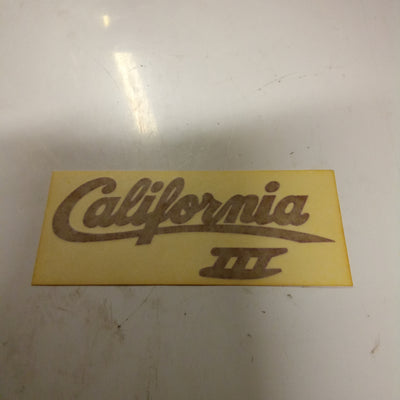 DECAL CALIFORNIA 3 SIDE COVER (#1030900)