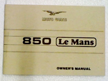 Le Mans 1000 Owners Manual (#28900061)