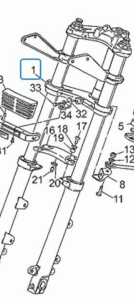 FRONT FORK ASSY (#29490252)