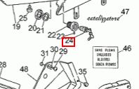 SEAT LOCK (#28468700) USE 35782780