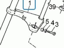 HANDLEBAR BOTTOM PLATE (#62494021)