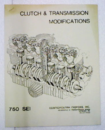 750 SEI Clutch & Transmission (#63920018)