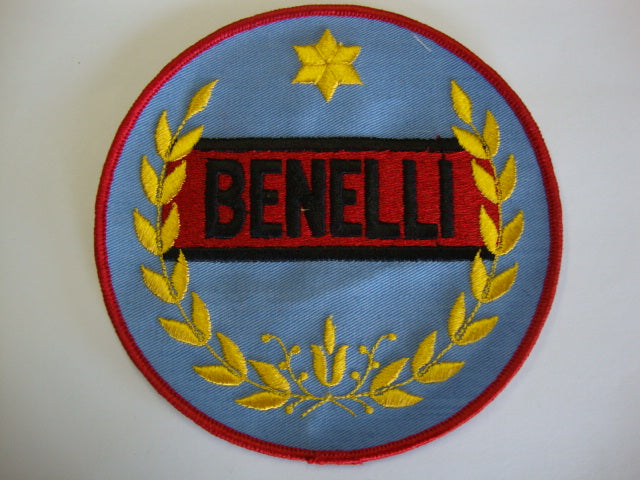 BENELLI Patch 3 inch CIRCLE GOLD RED BLACK BLUE (#061035)