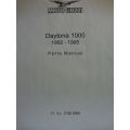 Daytona 1000 1992-1995 Parts Book (#01920049)