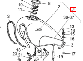 Fuel tank blank (#31100283)