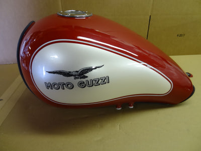 GAS TANK RED/WHT (#89000346)