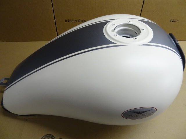 Fuel Tank, 03 Stone Matte Whit (#89000458)