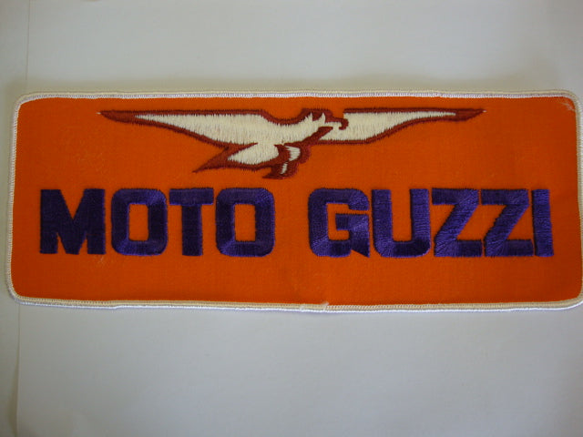 Patch- Moto Guzzi 10 1/2 inch X 4 inch On Sale! (#061031)