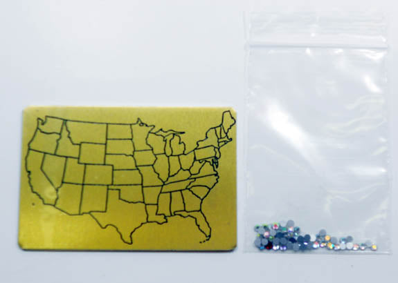 Map Plax USA (#062011)