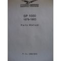 SP 1000 1979-1983 Parts Book (#30920015)