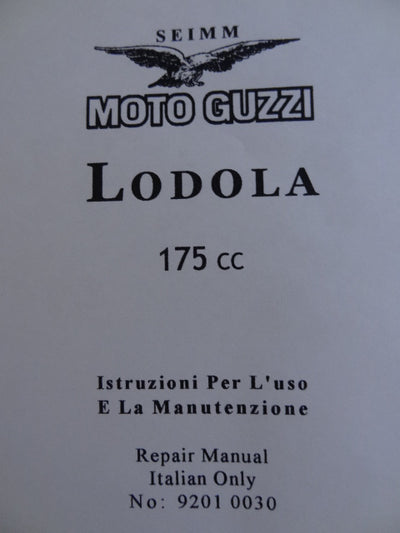 Lodola 175cc-Italian only (#92010030)