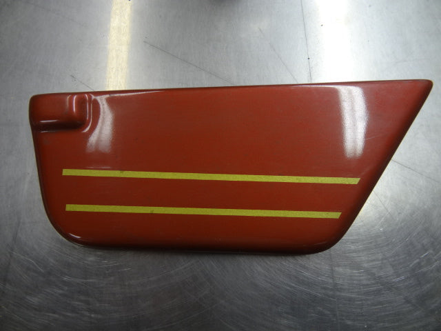 Red w gold stripes LH spoiler (#18449601)